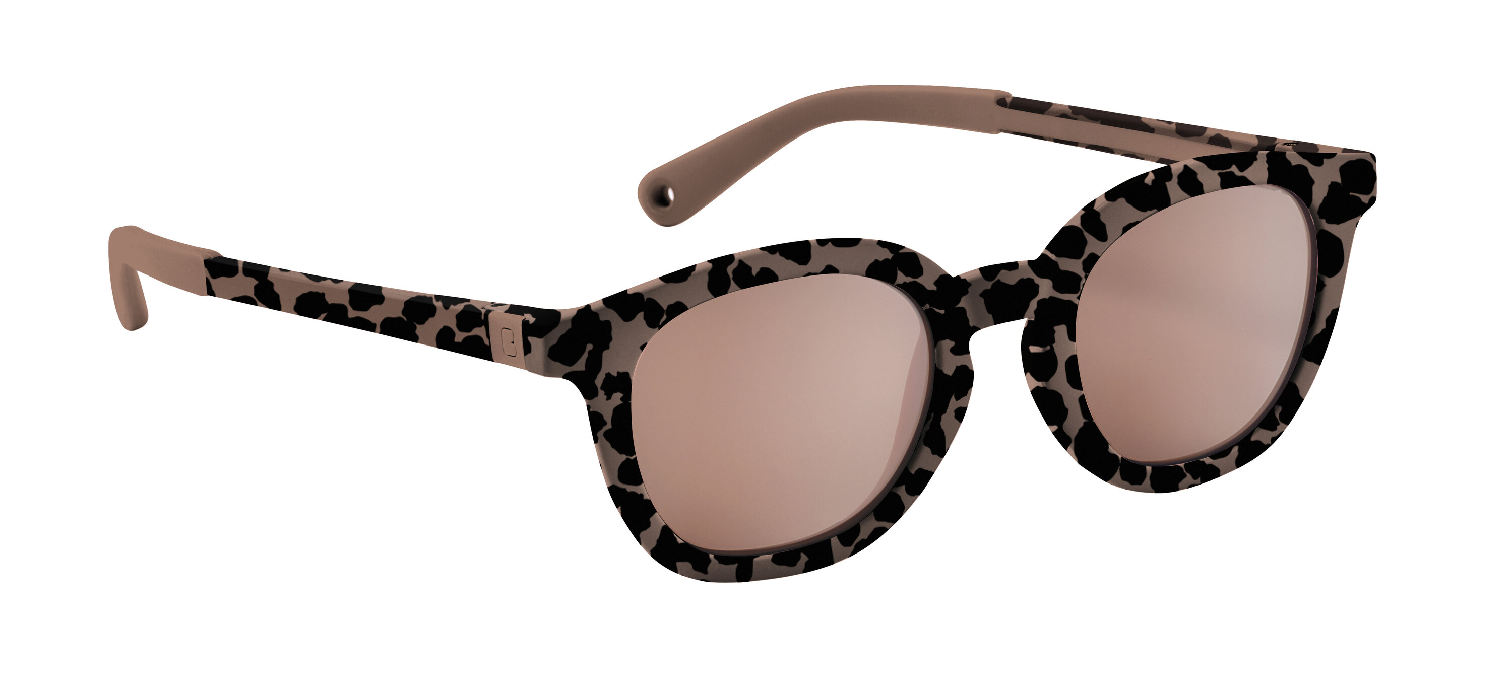 Beaba Zonnebril Square  4-6 jaar Luipaardmotief