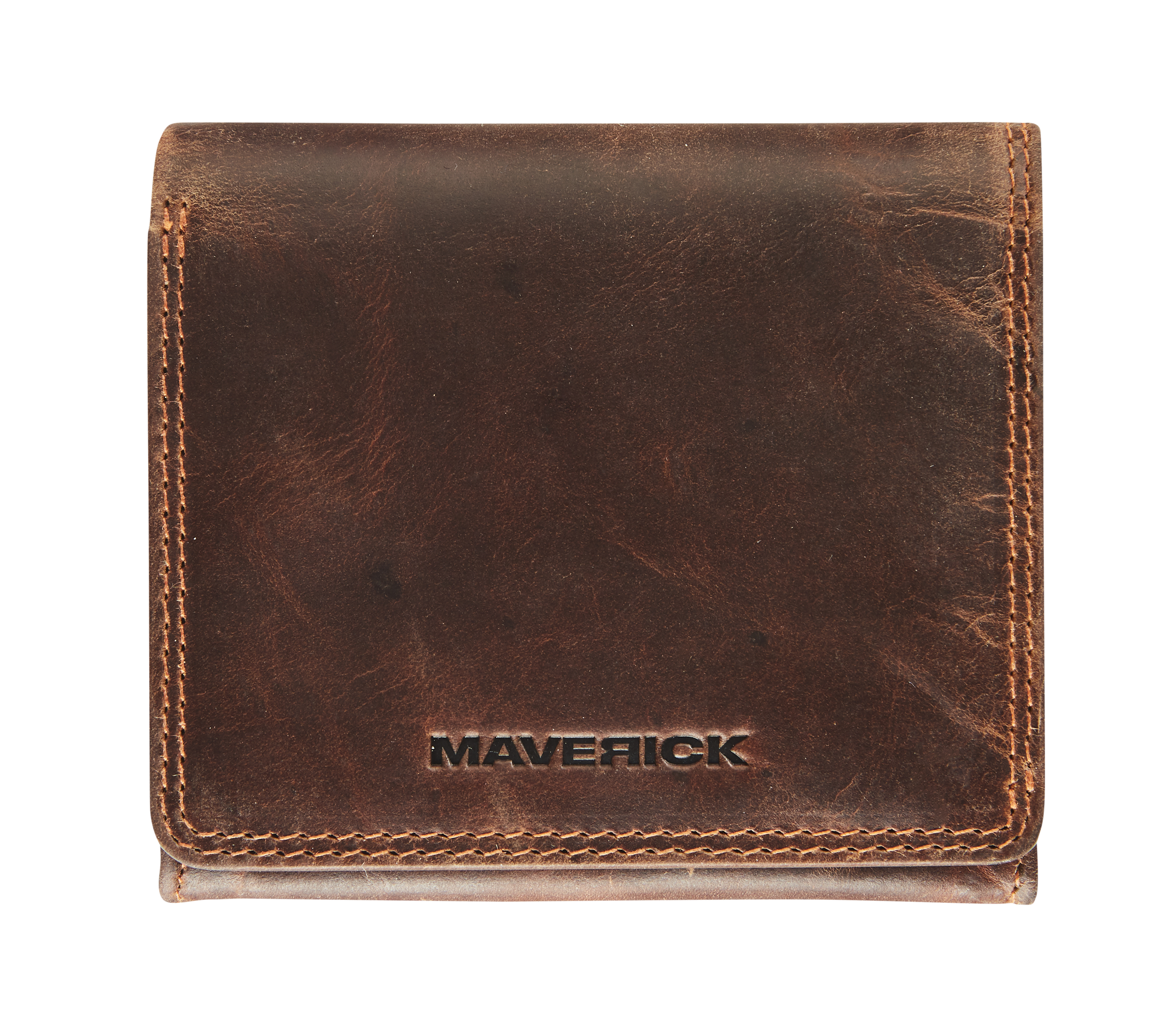 Maverick Geldbeugel Heren The Original Bruin - Leder - RFID - Pocket
