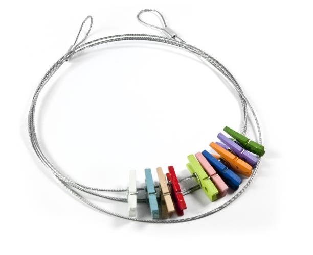 Trendform Fotokoord met 10 Wasknijpers 150cm