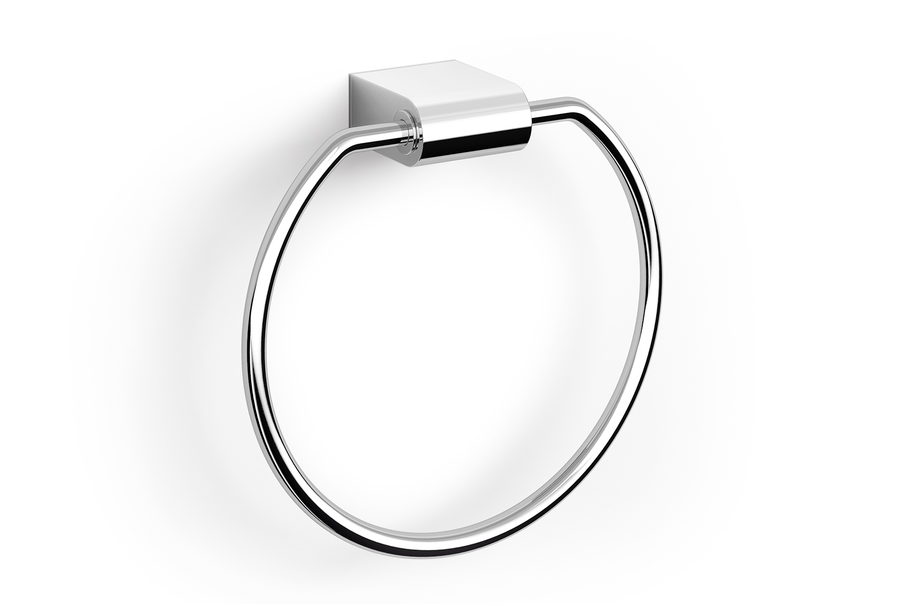 ZACK Atore Handdoekring RVS Glans