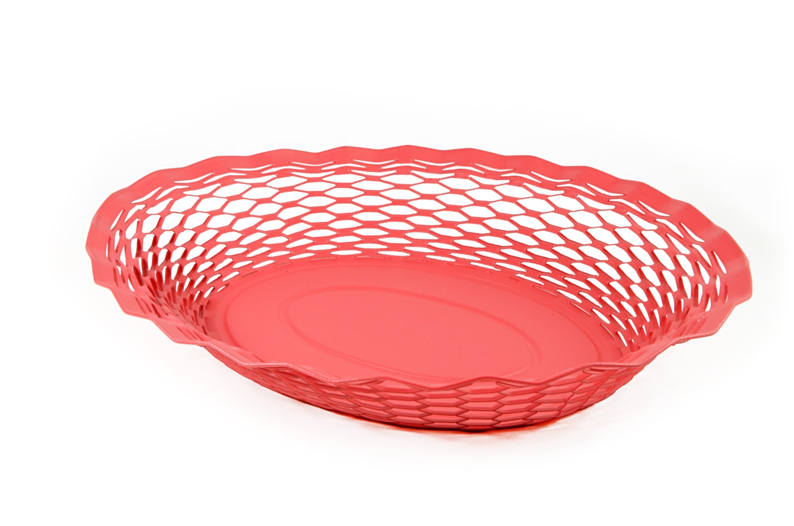 Roger Orfevre Broodmand Vintage Fuchsia - 25x18 cm Ovaal - Inox