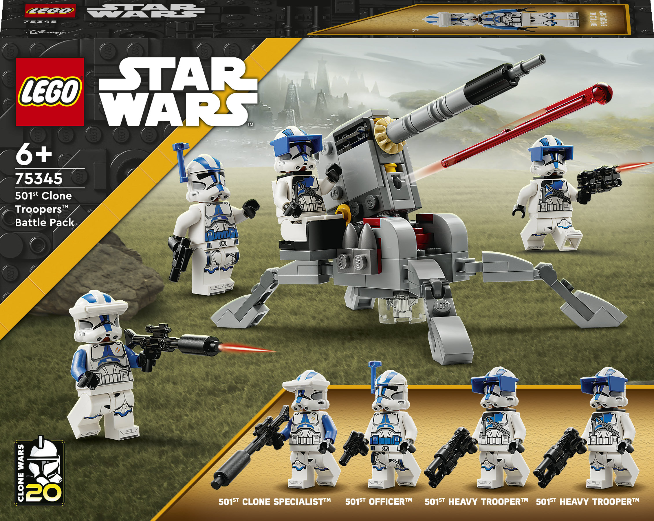 LEGO Star Wars 75345 501 st Clone Troopers Battle Pack
