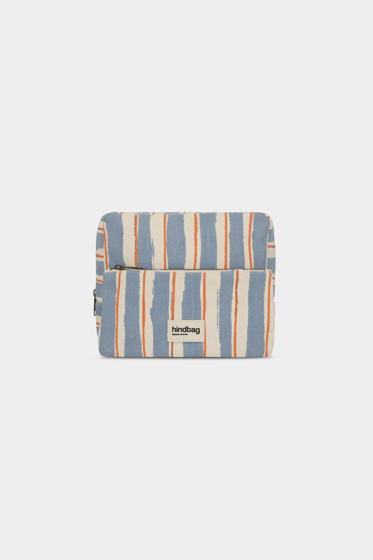 Hindbag Alix Toilettas Blue Stripes 25x20x9 cm