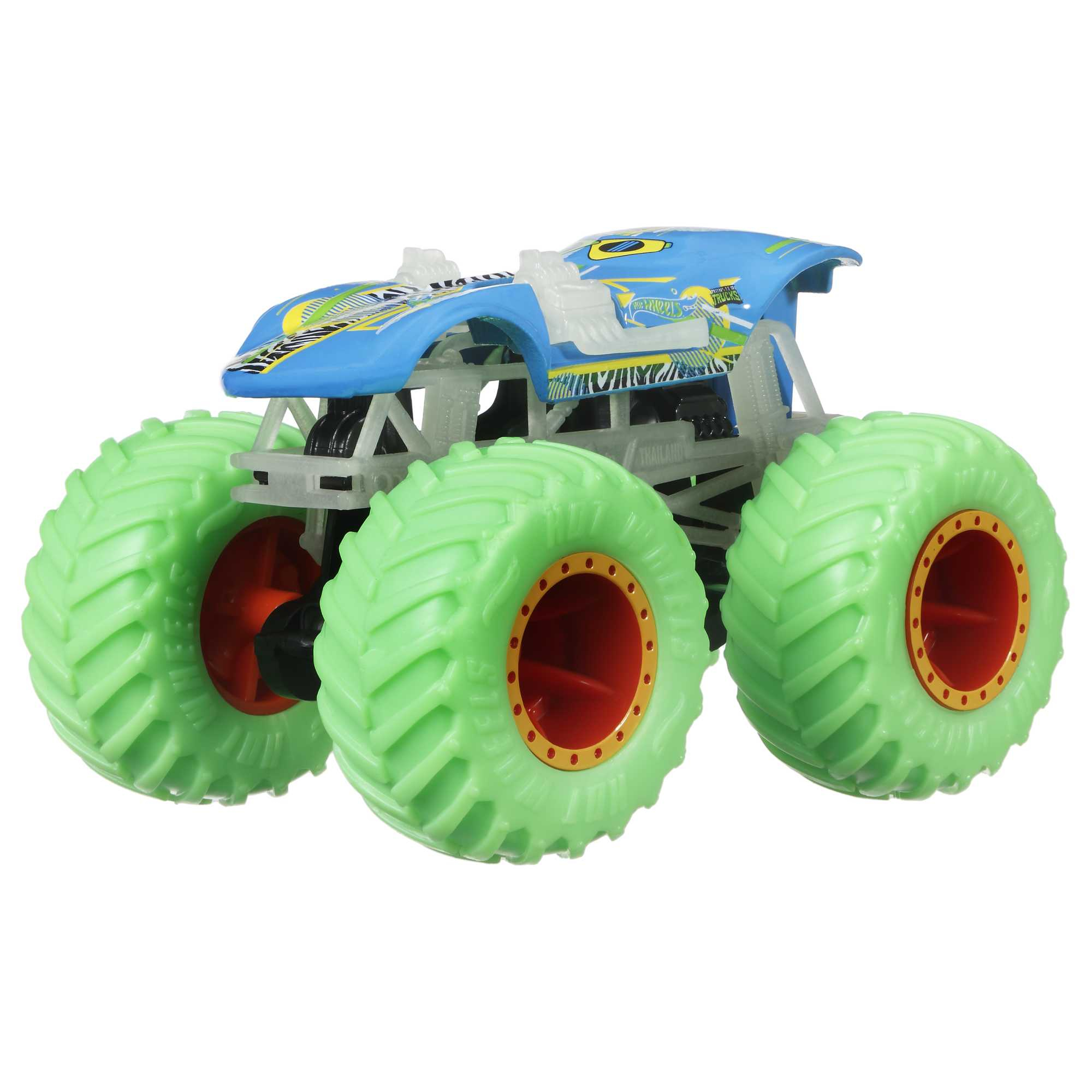 Hot Wheels Monster Truck Glow in the Dark 1:64