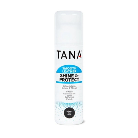 Tana Schoencreme Shine & Protect Zwart 75 ml - Flacon