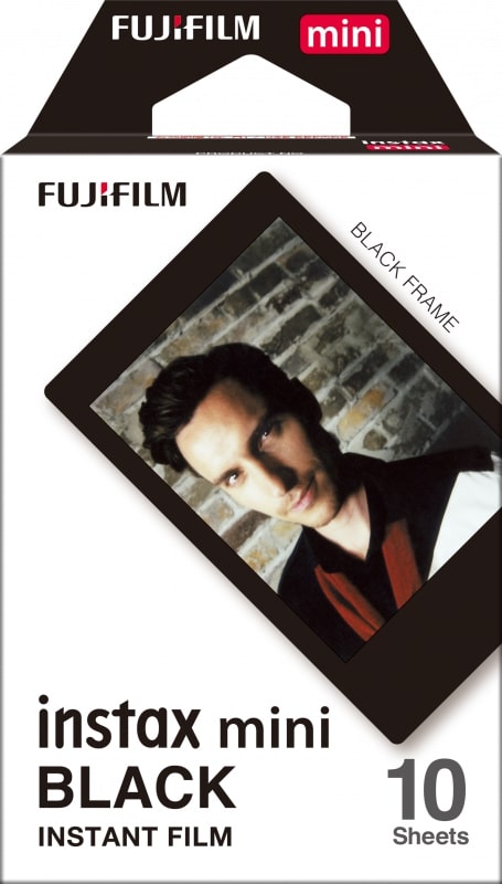 Instax mini film black frame