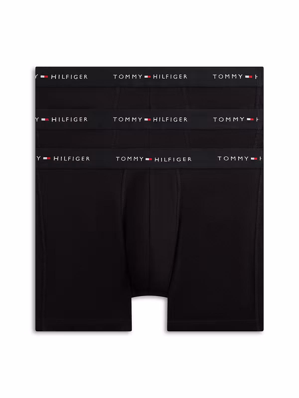 Tommy Hilfiger Boxershort Heren 3 stuks Black/Black/Black - small