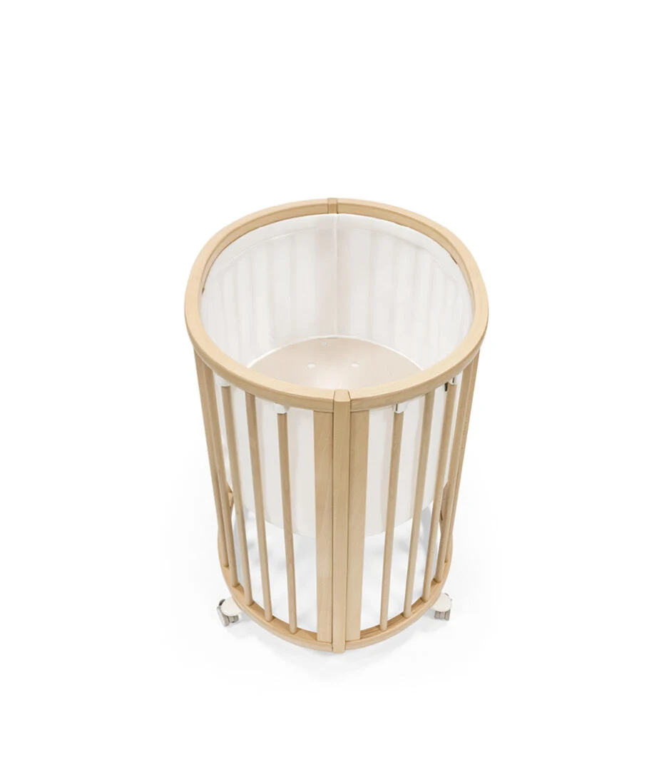 Stokke Bedbumper-Liner Wieg Sleepi Mini Mesh Wit 76.4x59x38 cm