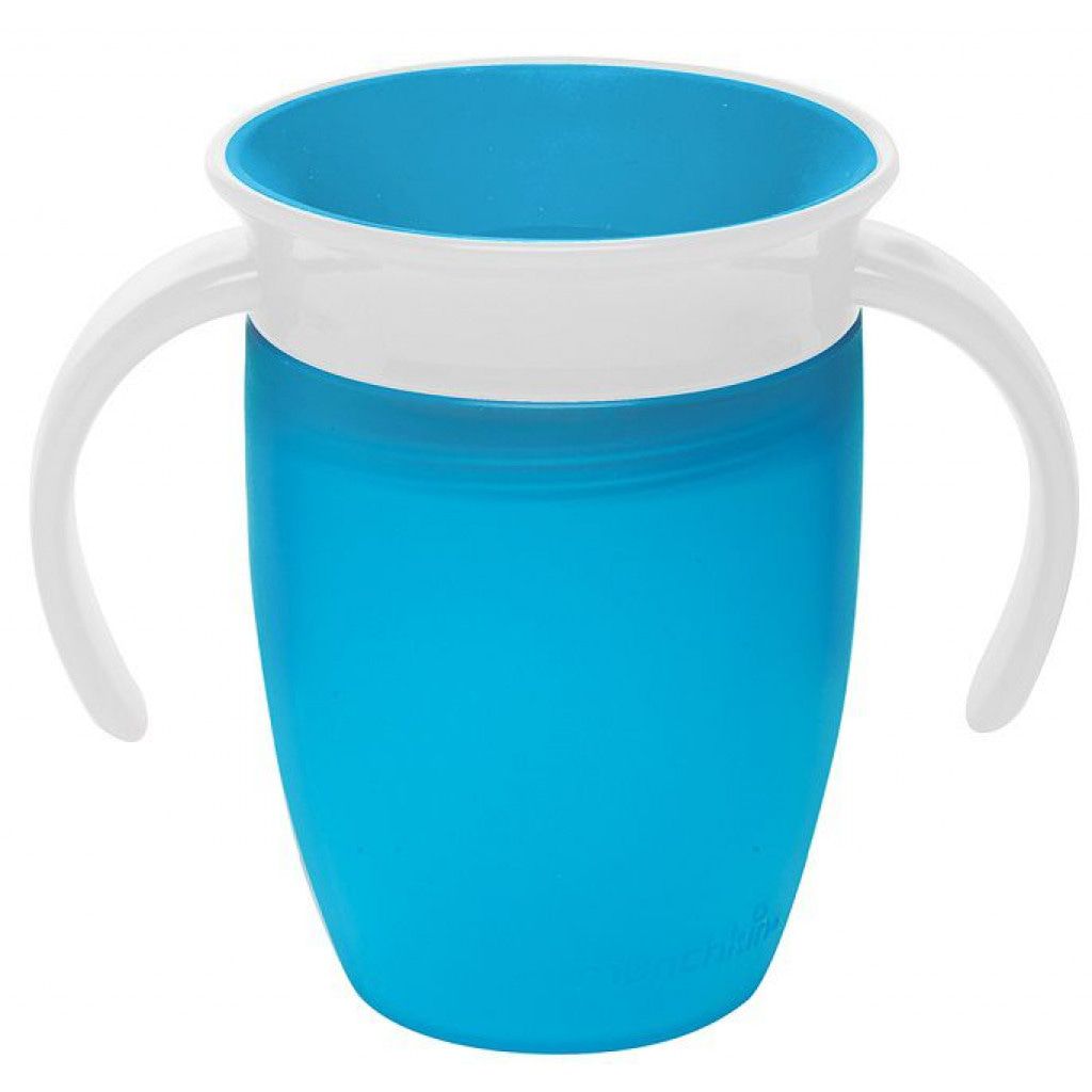 Munchkin Drinkbeker met Handvaten Miracle - Blauw - 207 ml