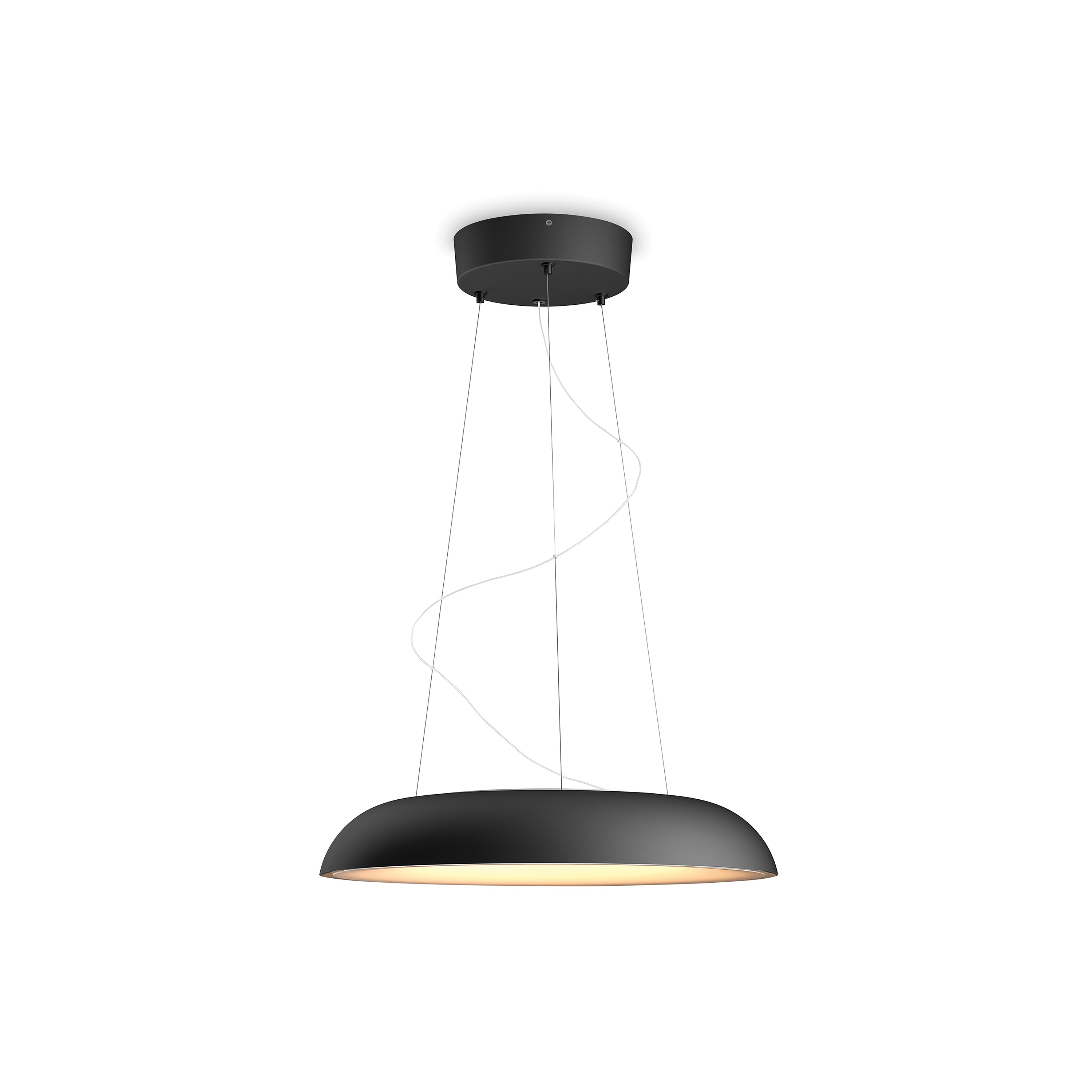 Philips Hue Hanglamp Amaze Zwart 25W White Ambiance Bluetooth