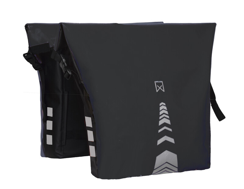 Willex Fietstas Sportief Zwart 34l Dubbel Waterdicht