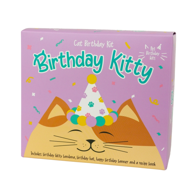 Gift Republic Cat Birthday Kit Birthday Kitty