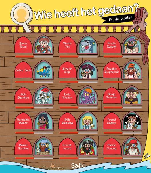 Wie heeft het gedaan? Bij de Piraten +7j