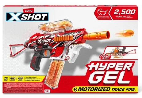 X-Shot Hyper Gel Medium Blaster Trace Fire