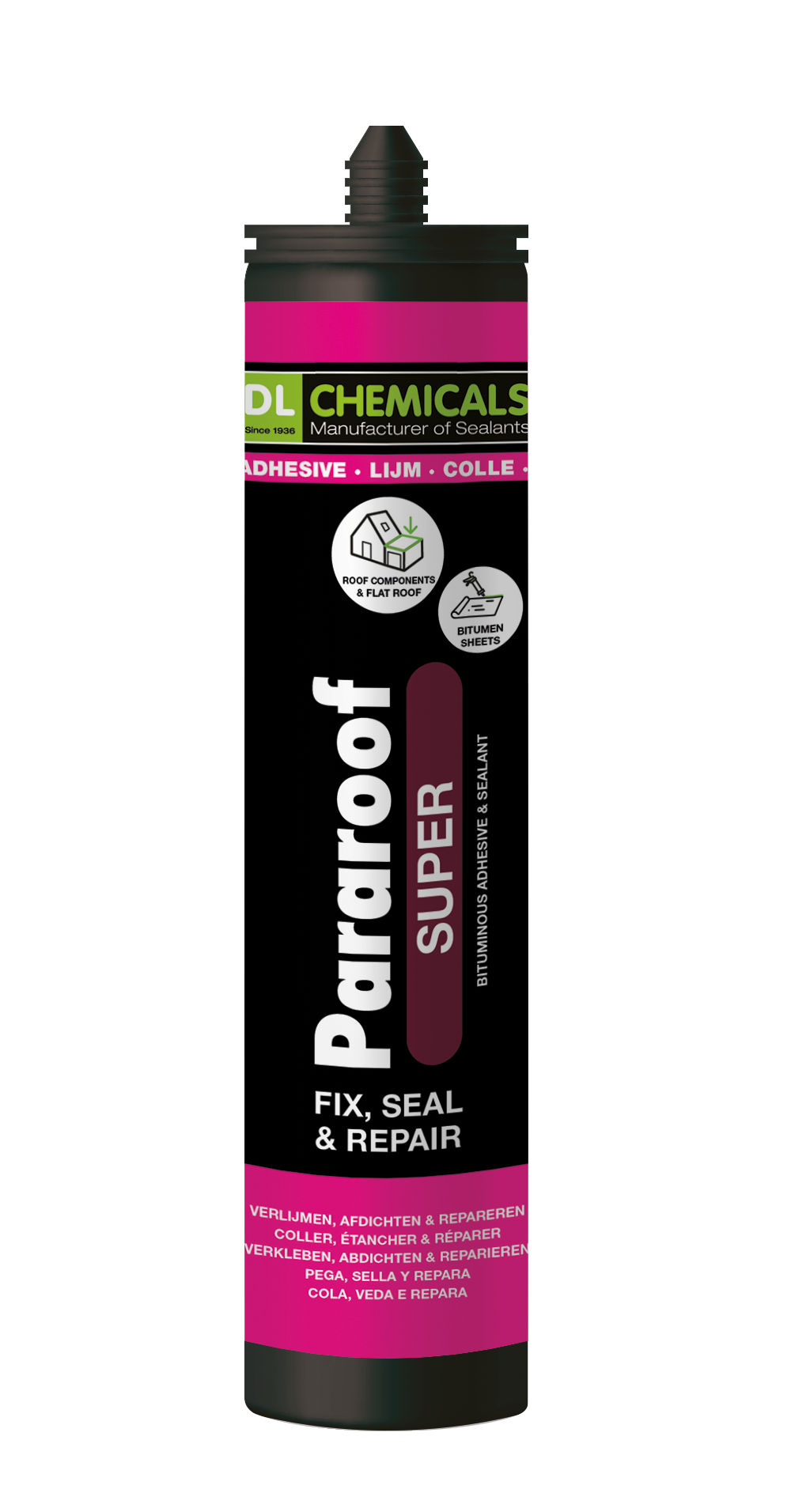 Pararoof Super 300 ml Zwart