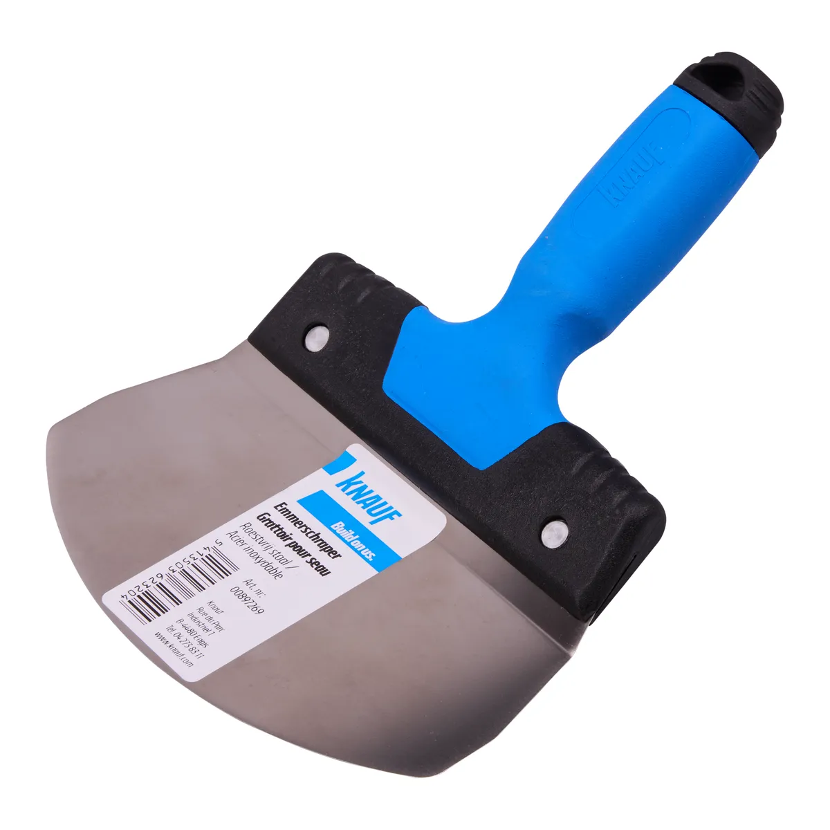 Knauf Emmer Schraper Ideaal om Alle Plamuur Uit de Pot te Halen