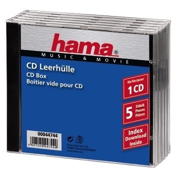 CD BOX 5 STUKS