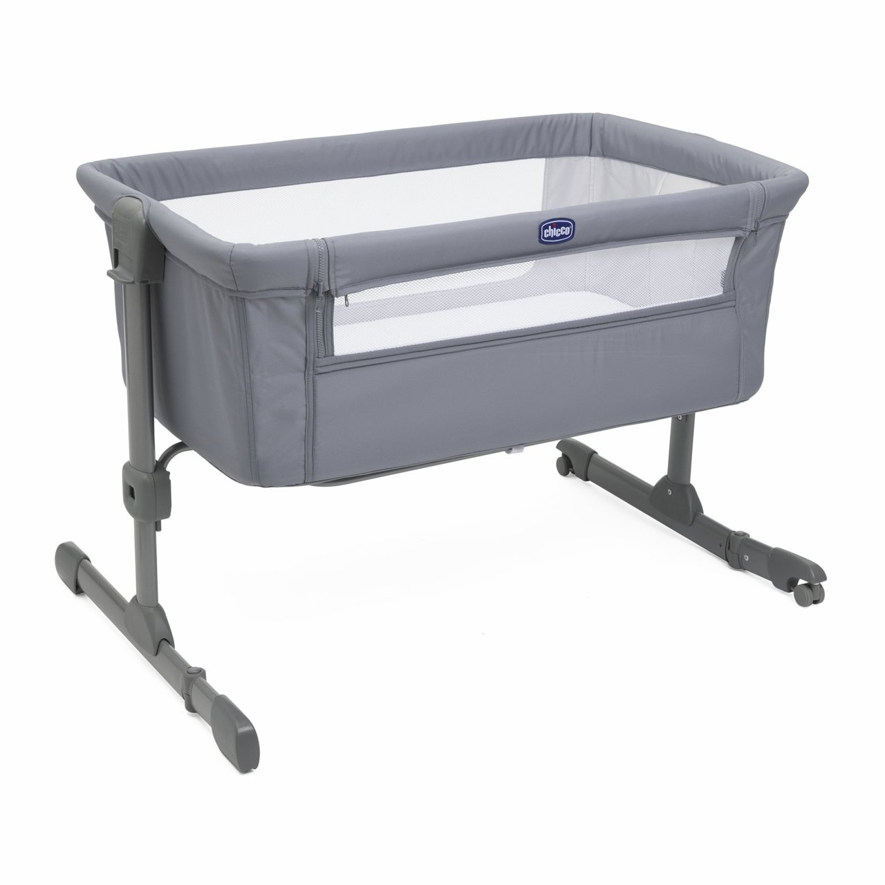 Chicco Wieg Co-sleeper Next2Me Essential Stone met Matras 51x82x5 cm