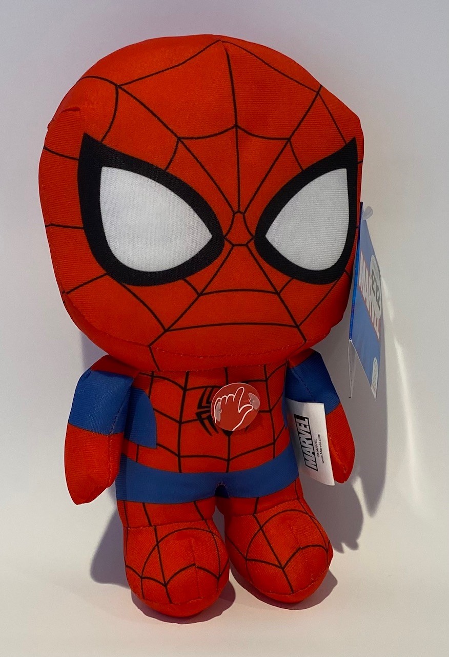 Lil' Bods SpiderMan 30 cm Pluche Knuffel met Geluid