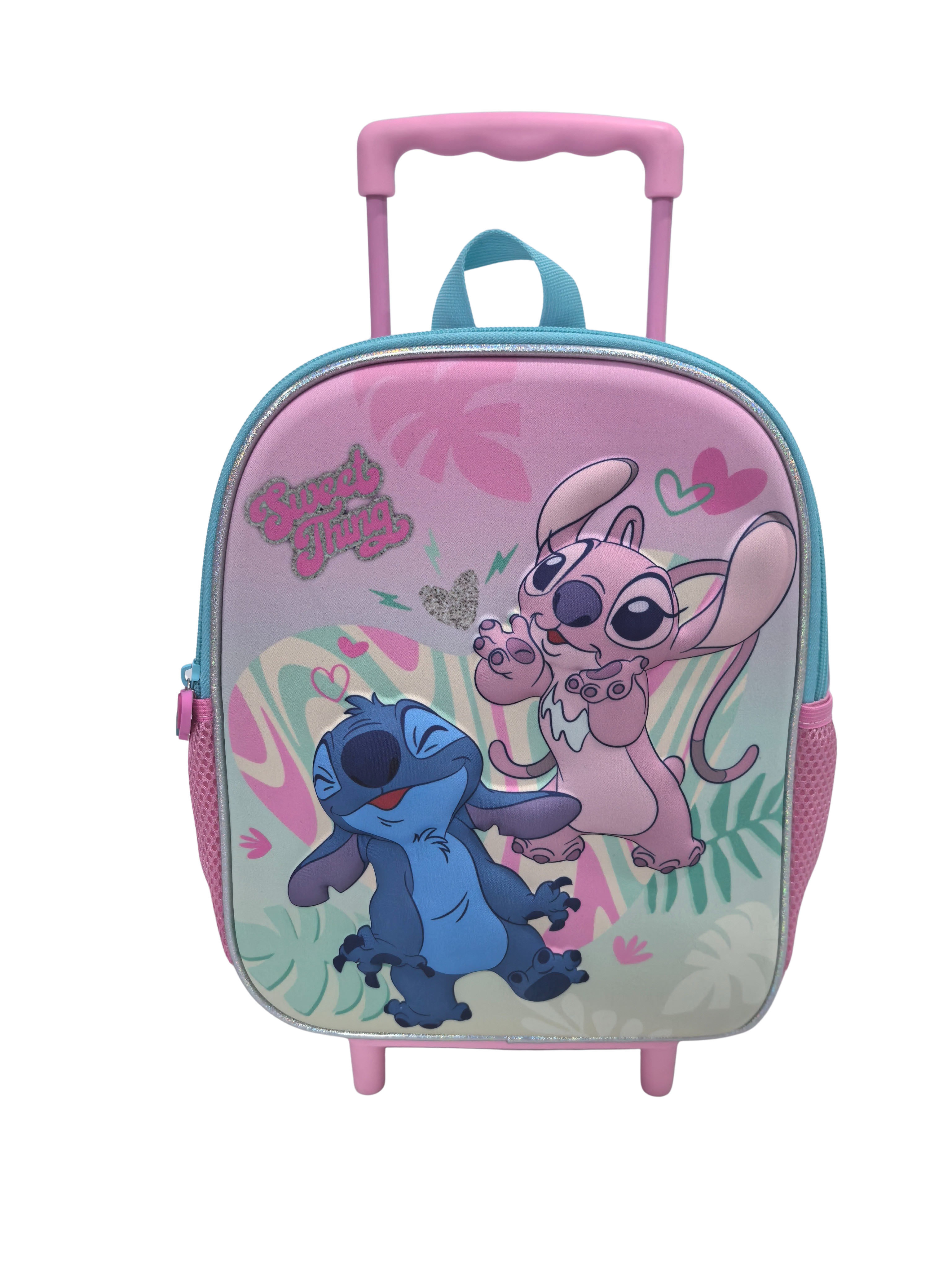 Stitch-Angel Trolley Rugzak 3D Love 36x14x25 cm