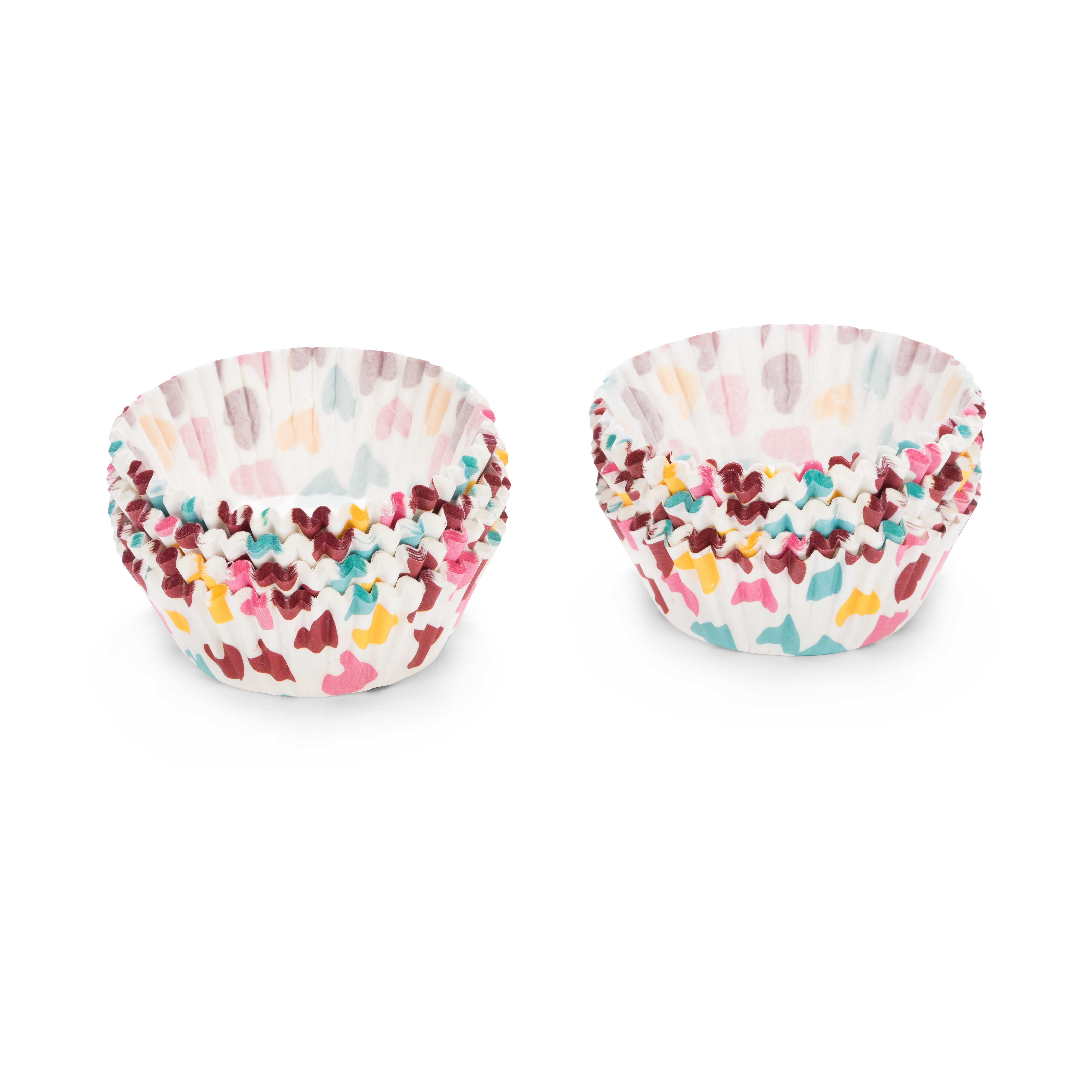 Patisse Cakevorm Hartjes set 200 stuks - Papier - Cupcake