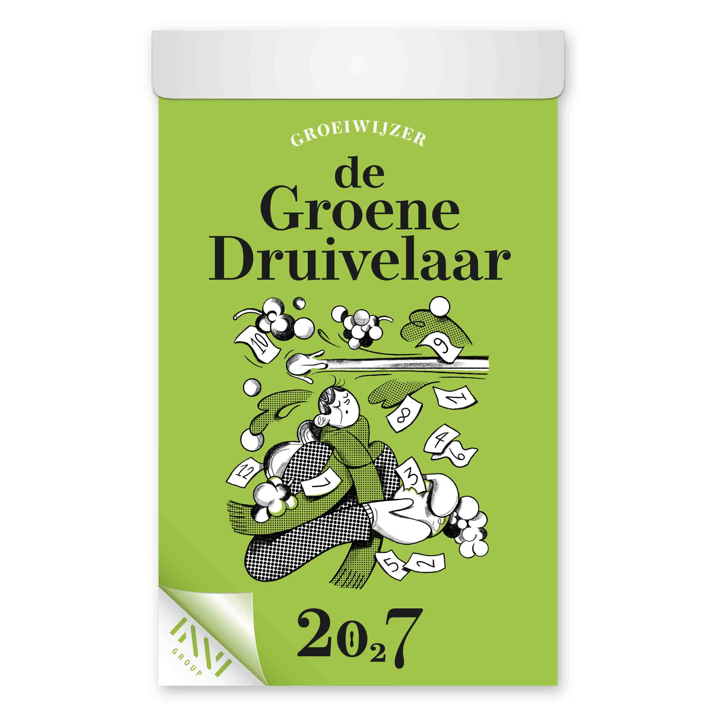De Groene Druivelaar 2027 Scheurkalender