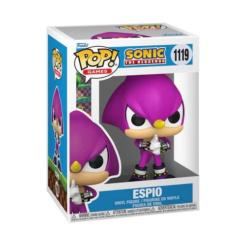 Funko Pop! Games - Sonic The Hedgehog: Espio The Chameleon 1119 Funko Pop! Games - Sonic The Hedgehog: Espio The Chameleon 1119