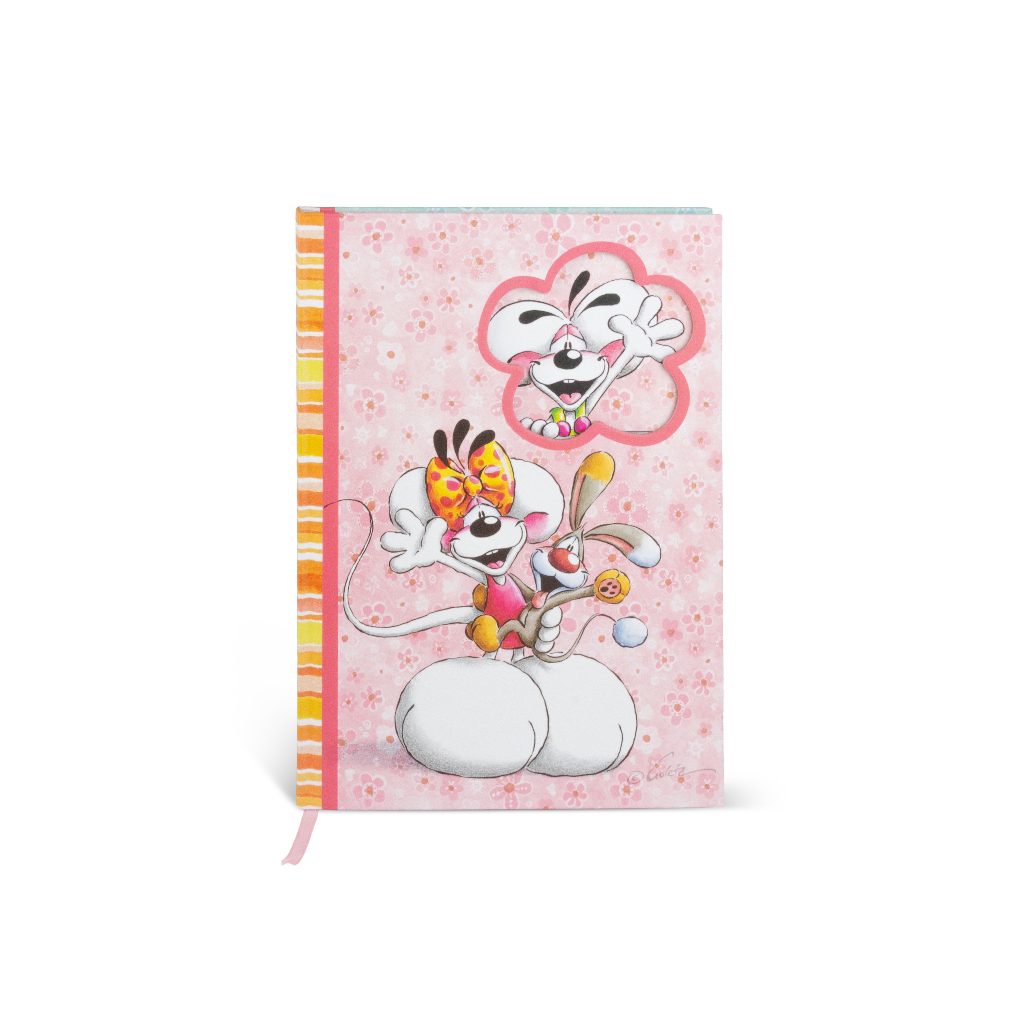 Diddl Notebook A4 Flower Hardcover