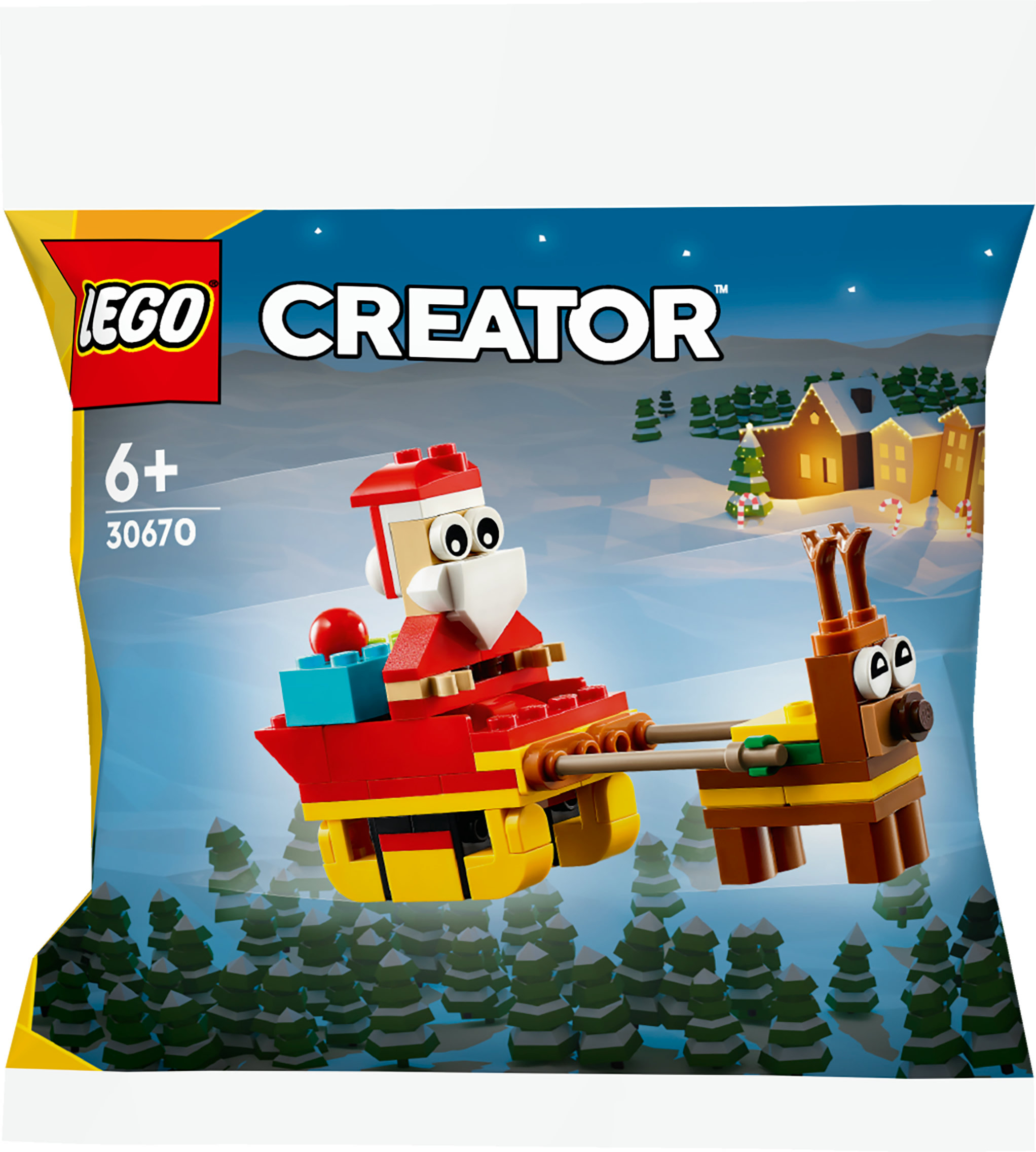LEGO Creator 30670 Sledetocht met de Kerstman