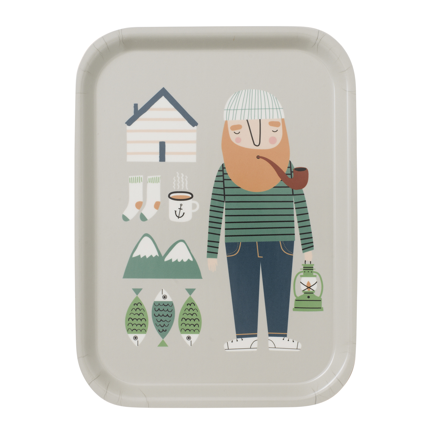 Spira of Sweden Dienblad Ebbot 20x27 cm