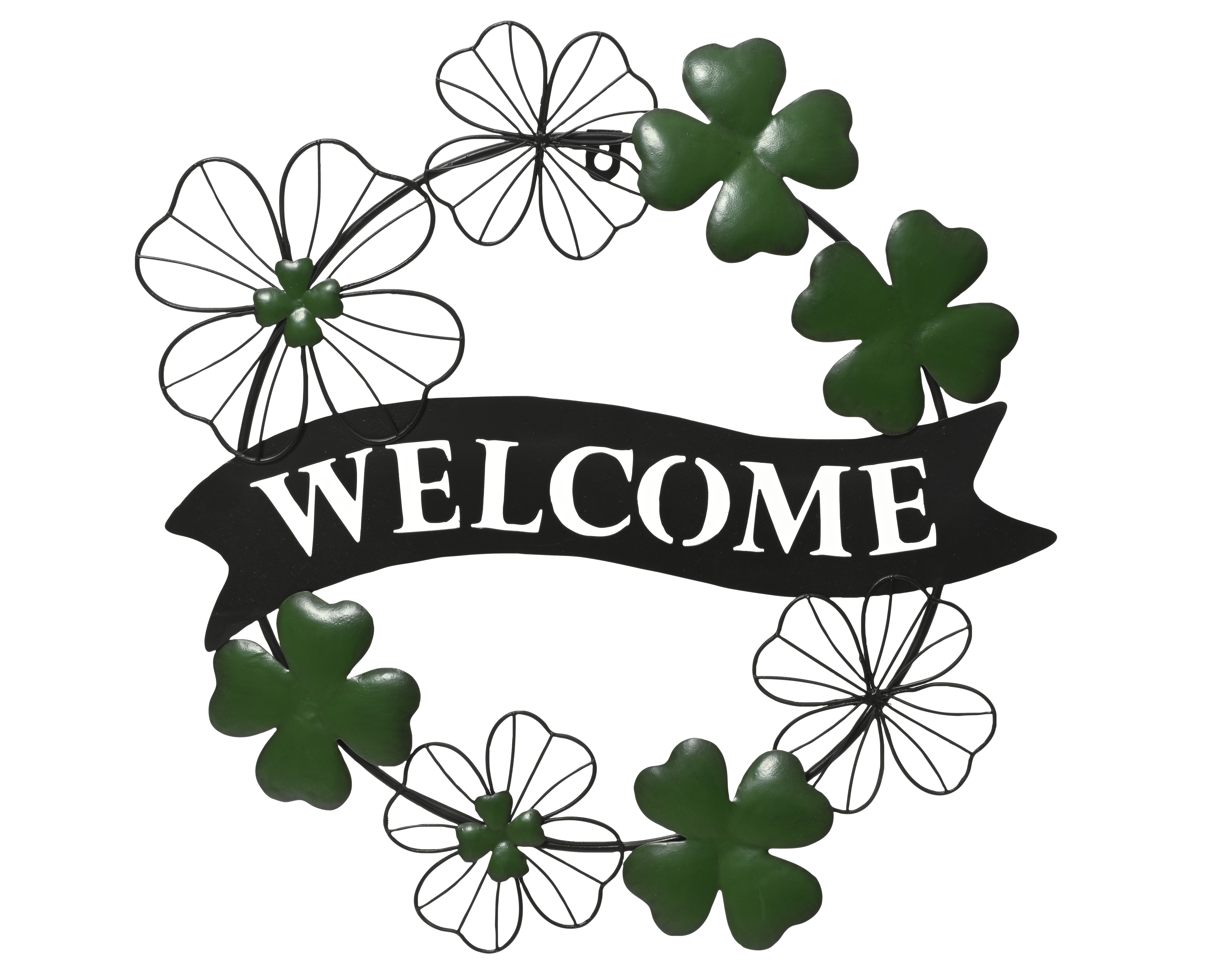 Muurdeco Welcome 39.5x43 cm