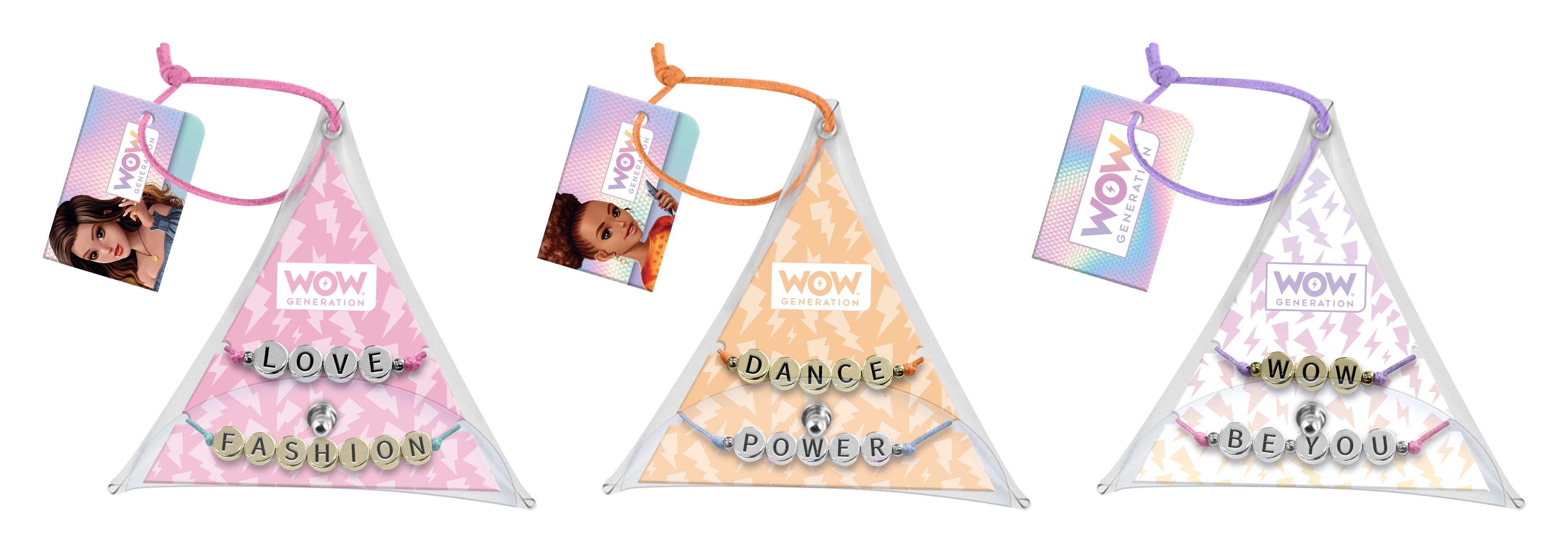 Wow Generation Armband Metallic assorti