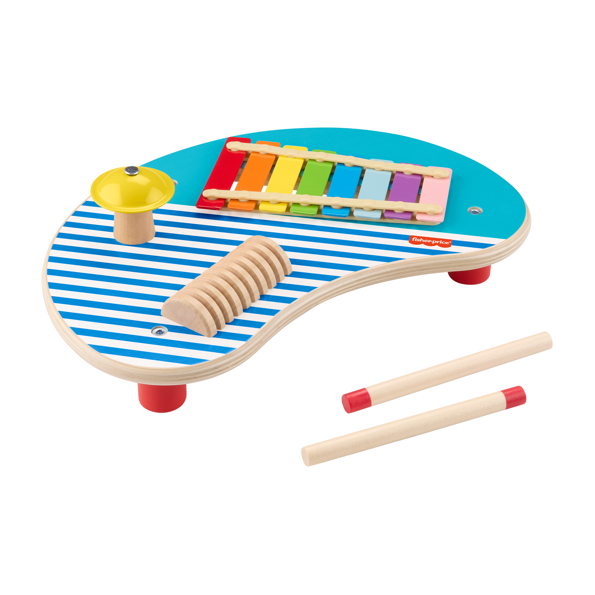 Fisher-Price Houten Muziek Tafel