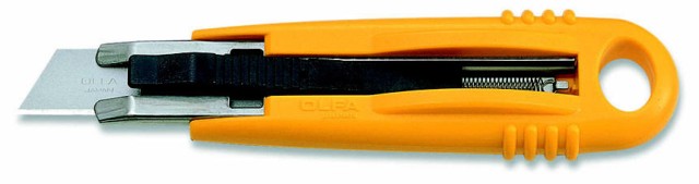 Olfa Cutter Kartonopener 4 Safety SK-4 - Zelf-Intrekkend Veiligheidsmes