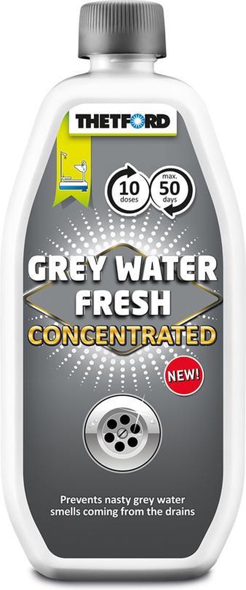 Thetford Grey Fresh Water Concentrated Voor de vuilwatertank