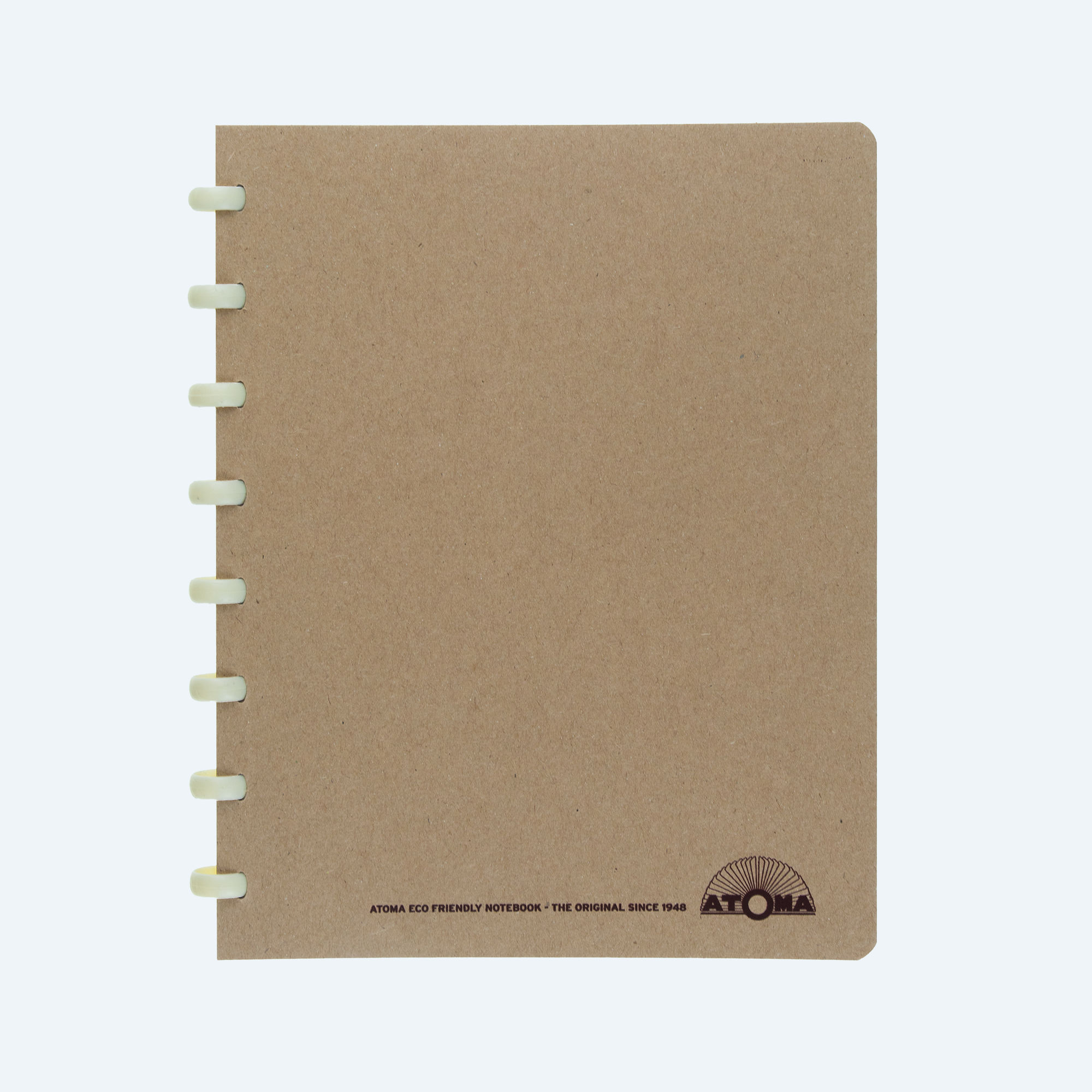 Atoma Schrift A5 Bio 144 pag. Geruit - assorti - Prijs per Stuk