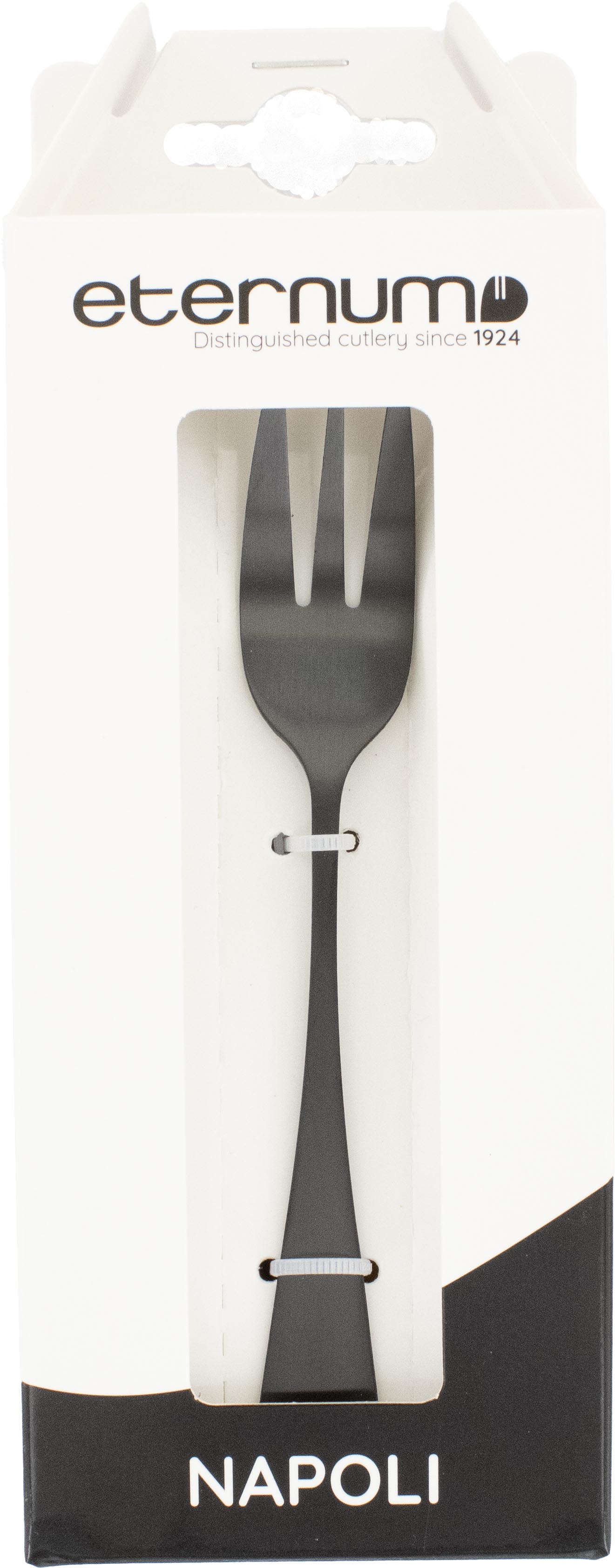 Eternum Dessertvork Napoli Black set 6 stuks