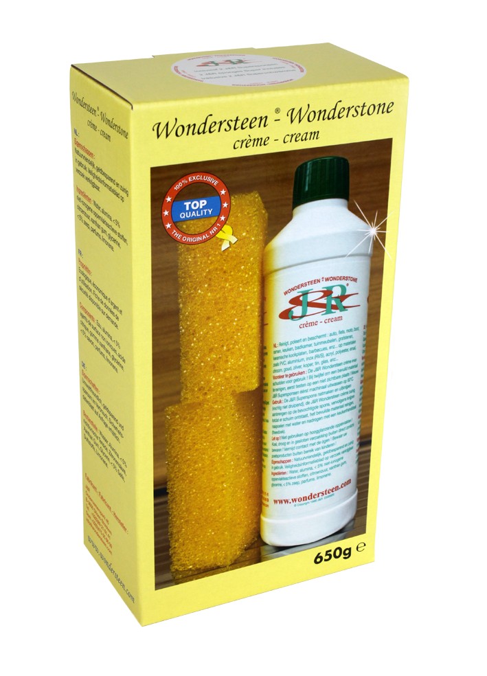 Wondersteen Crème 650 gram + 2 Spons