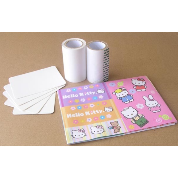HELLO KITTY 2 IN 1 STICKER & CARD MAKER AANVULSET