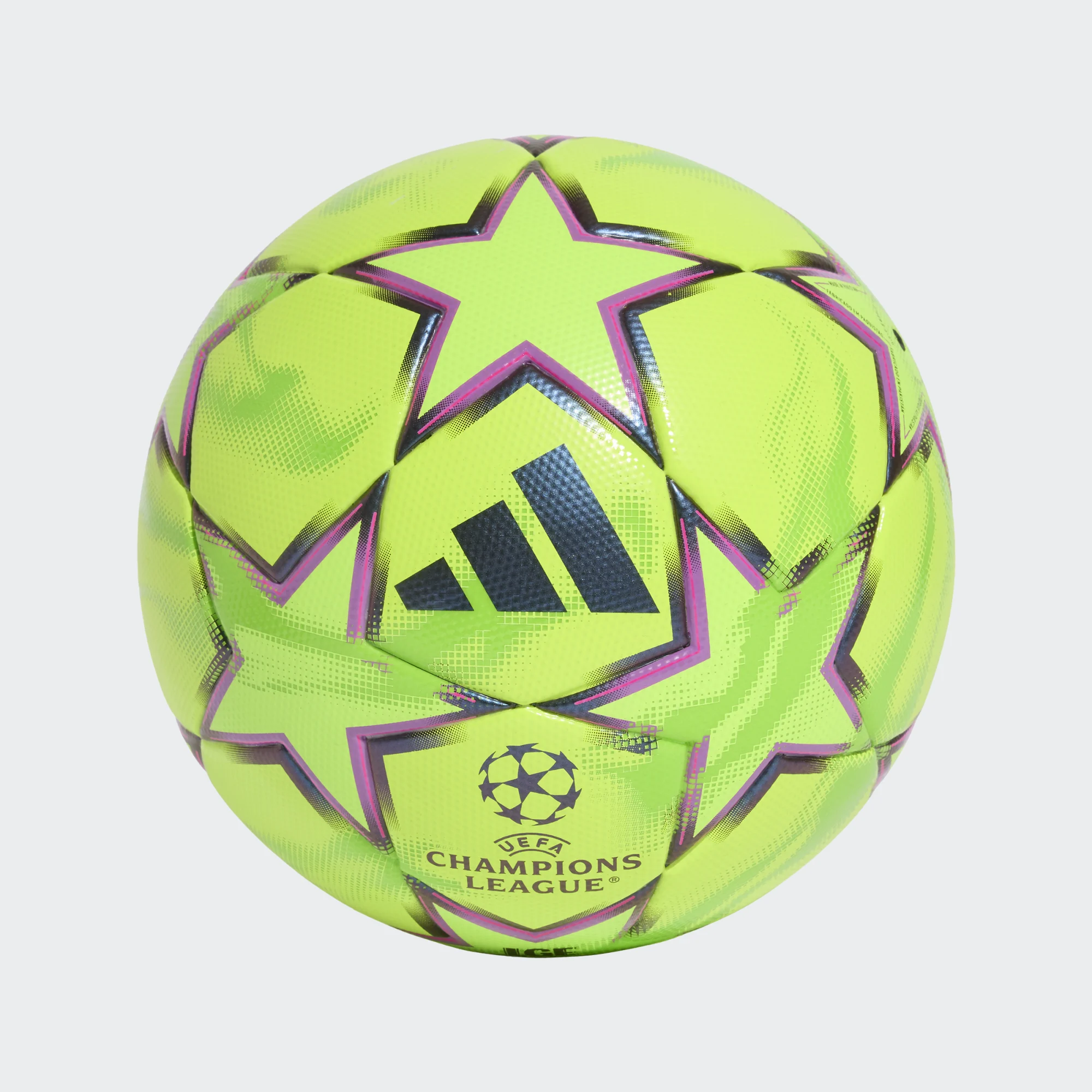 Adidas Voetbal Uefa Champions League Lime Green - maat 5