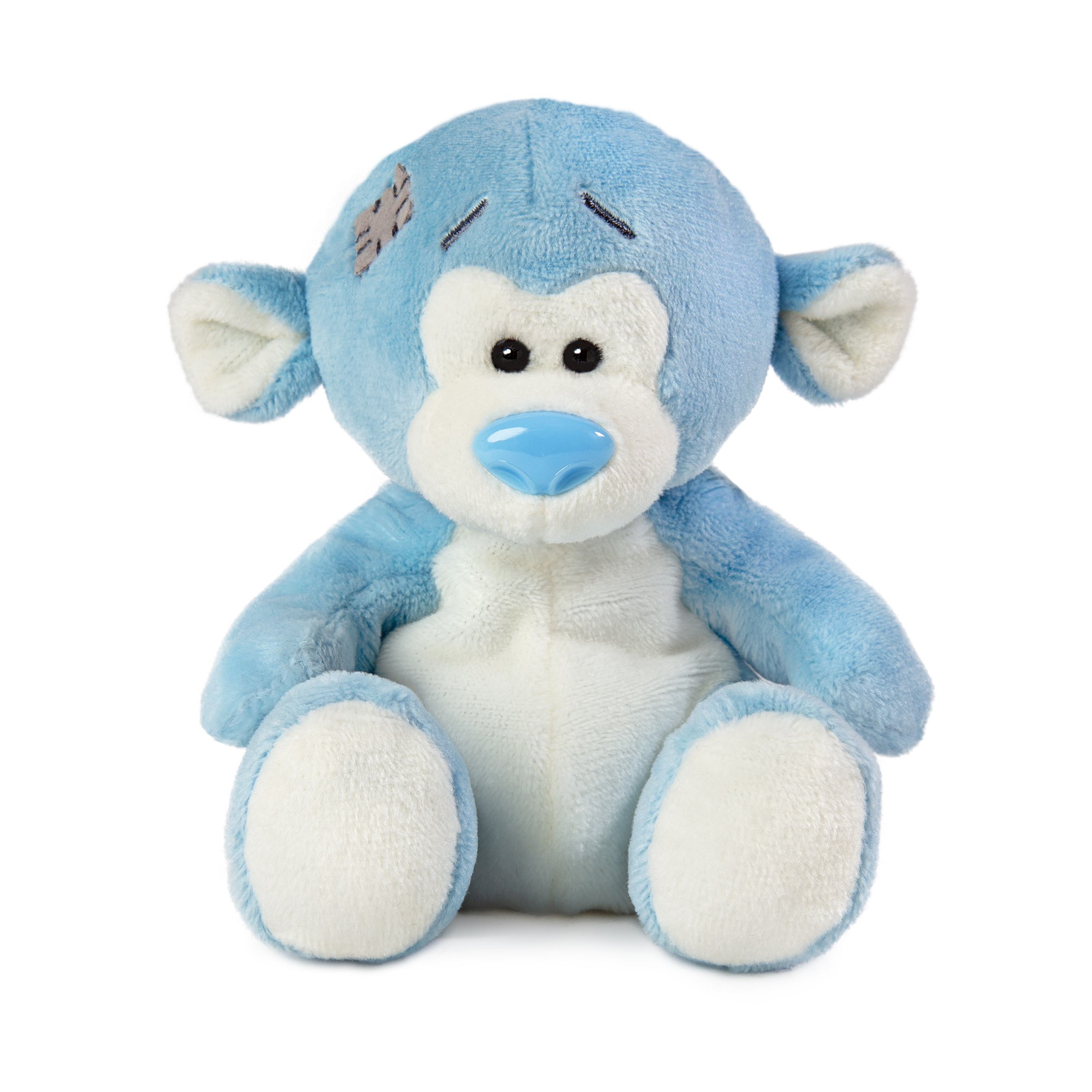 My Blue Nose Friends Pluche Knuffel Aap 11 cm