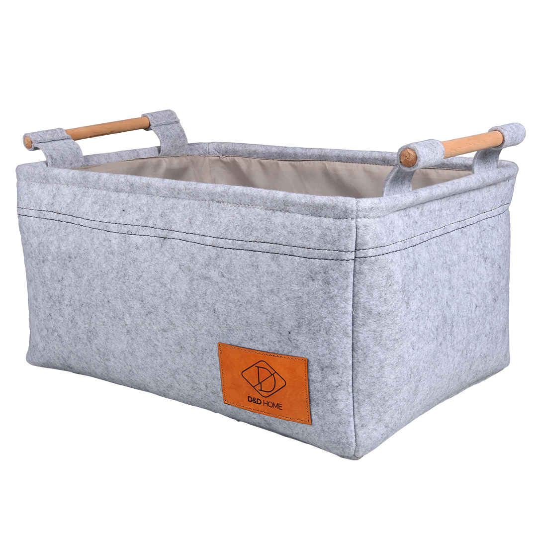 D&D Boris Kattenmand Grey Wash 46x34x22 cm