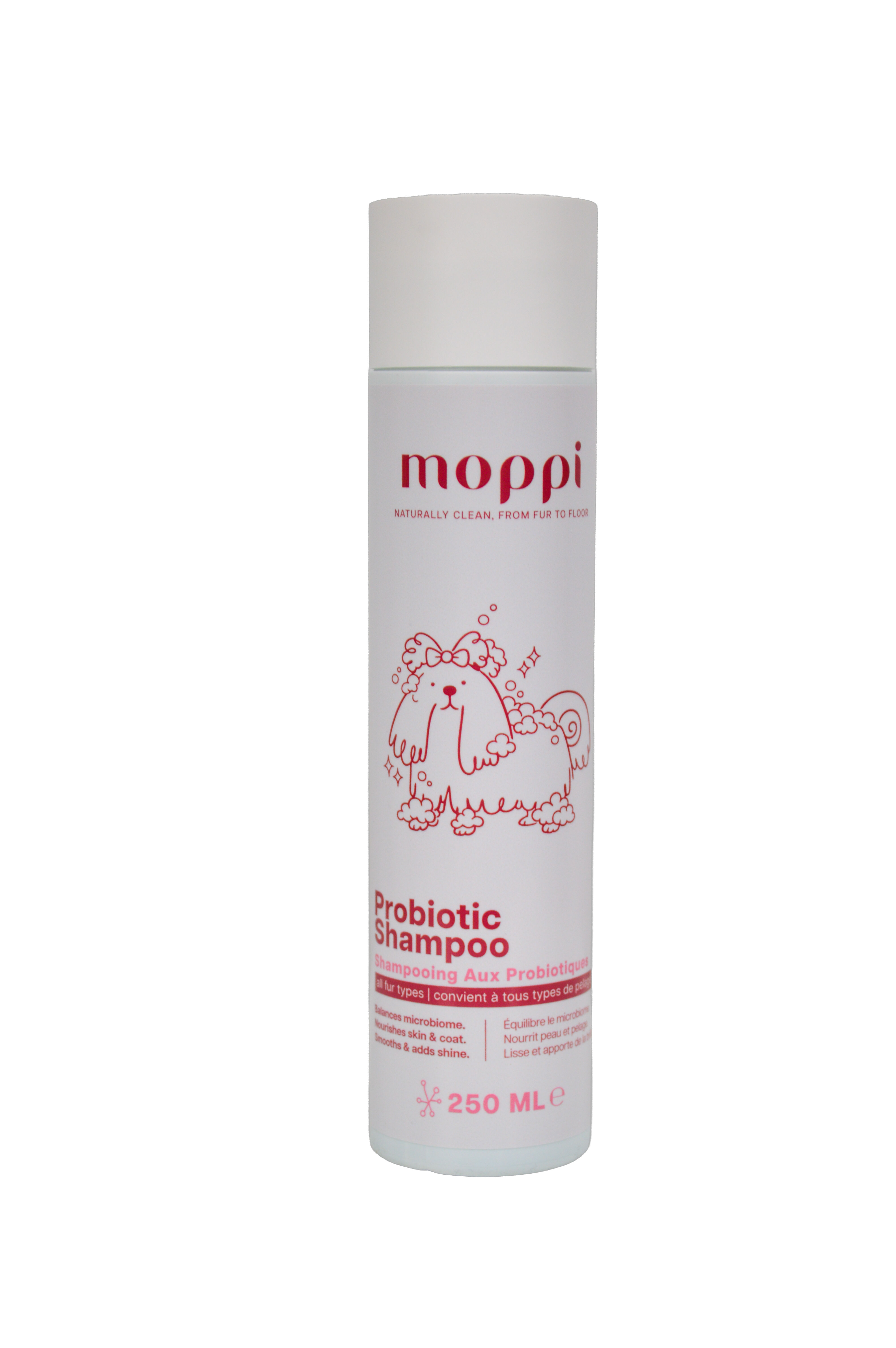 Moppi Shampoo met Probiotica voor Huisdieren 250 ml