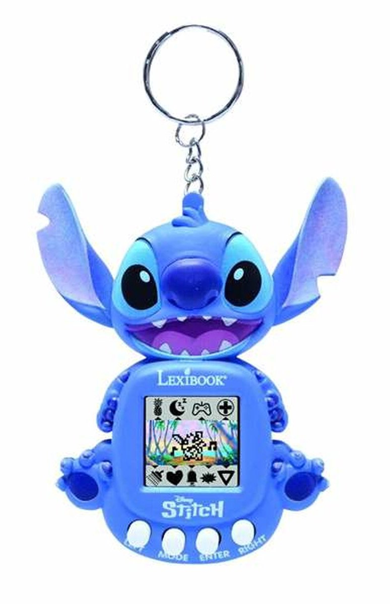 Disney Stitch  My Best-E mini console in stitch vorm, 3 games