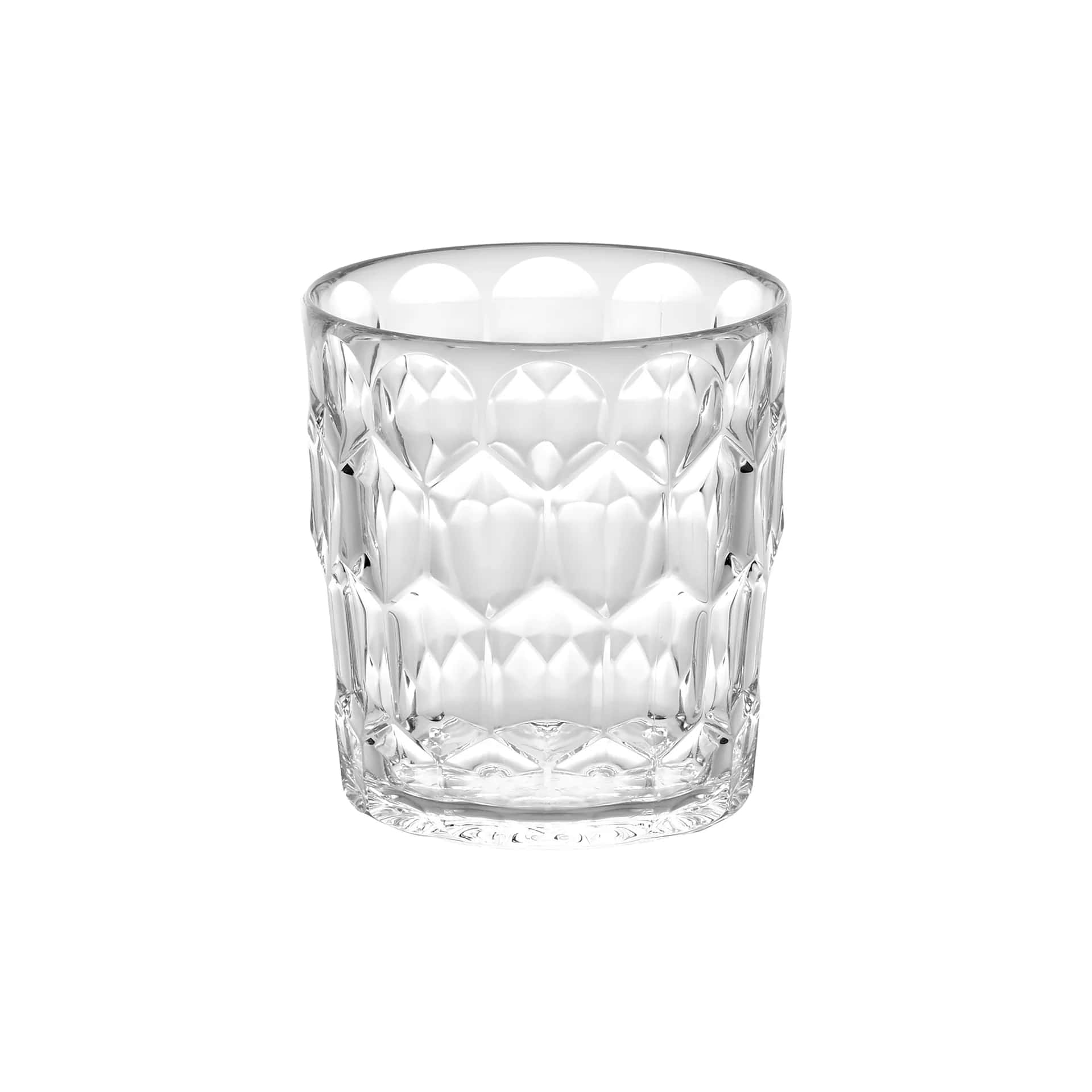 Guzzini Waterglas Vanity Aria 8.5x9.2 cm - Bio-based SAN - Tumbler - Transparant