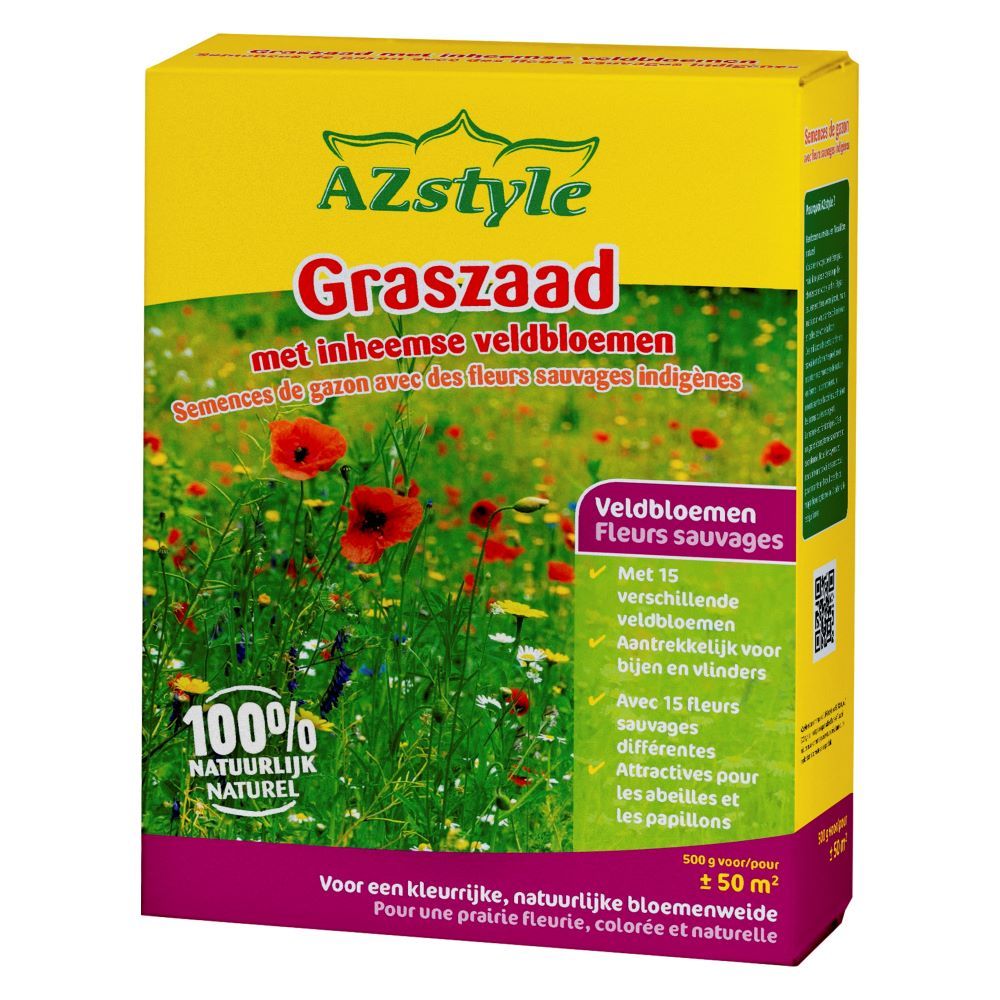 ECOstyle Graszaad met Inheemse Veldbloemen 500 g