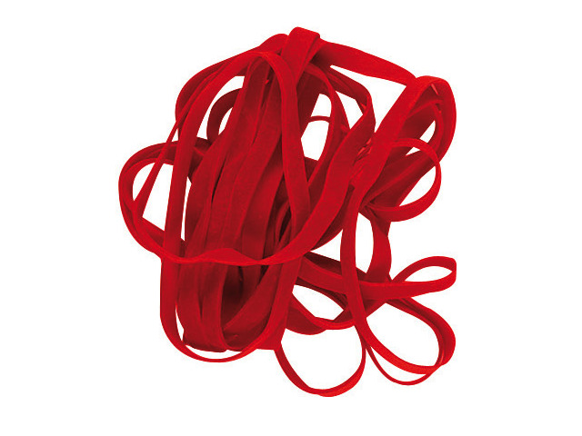 Alco Elastiekjes 150 x 4 mm Rood 500 gram