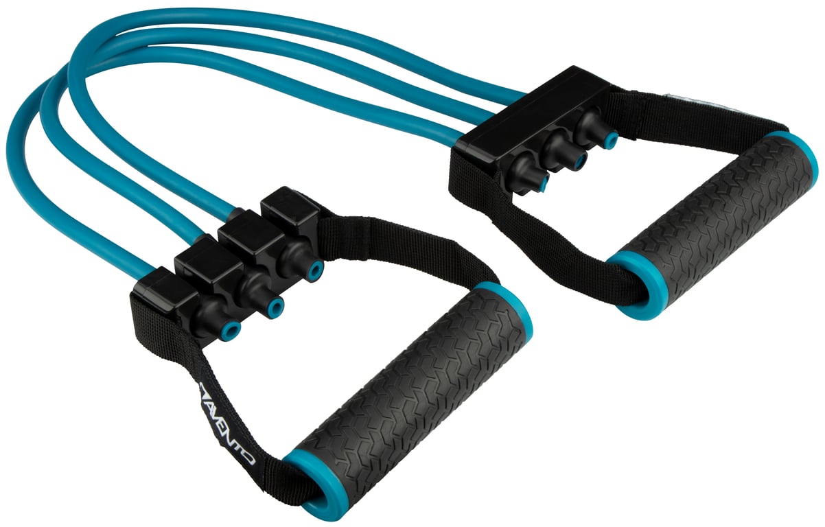 Avento Fitness Borst Expander Blauw / Zwart
