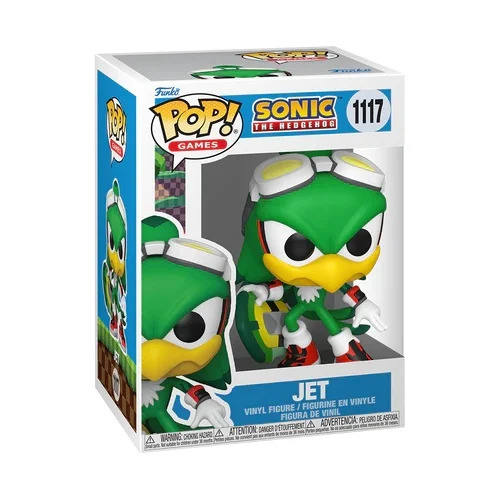 Funko Pop! Games - Sonic The Hedgehog: Jet 1117 Funko Pop! Games - Sonic The Hedgehog: Jet 1117