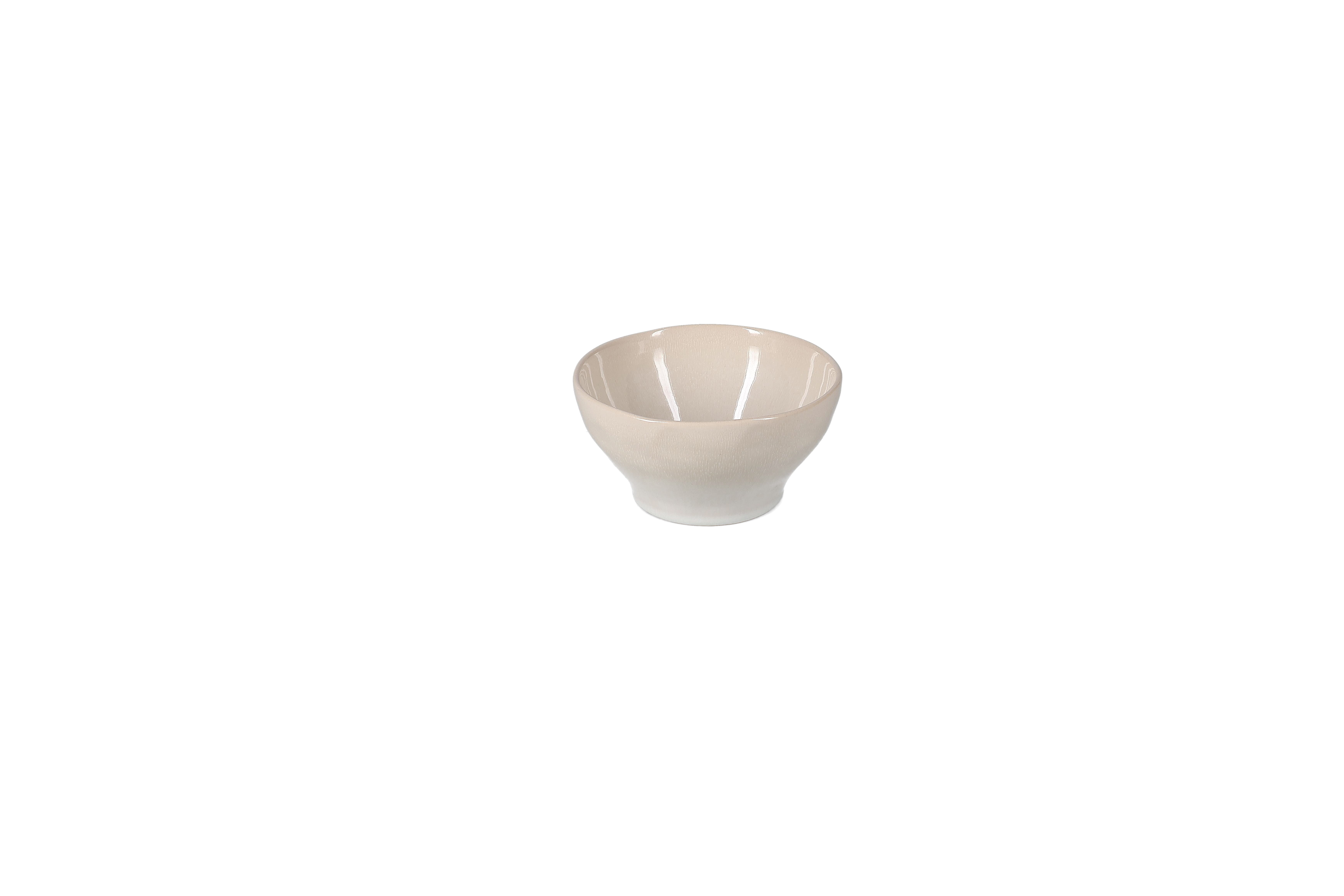 Salt & Pepper Bowl Rocca Beige 14.5x7.5 cm - Aardewerk